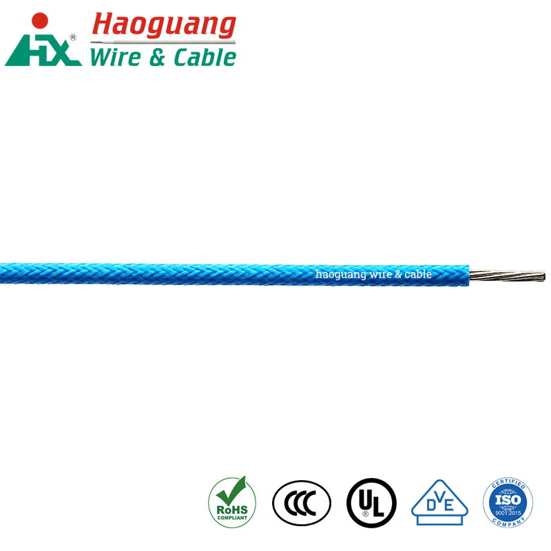 3C 60245IEC III (YG) Una autem Core Silicone Flexilis Braided fiberglass cable