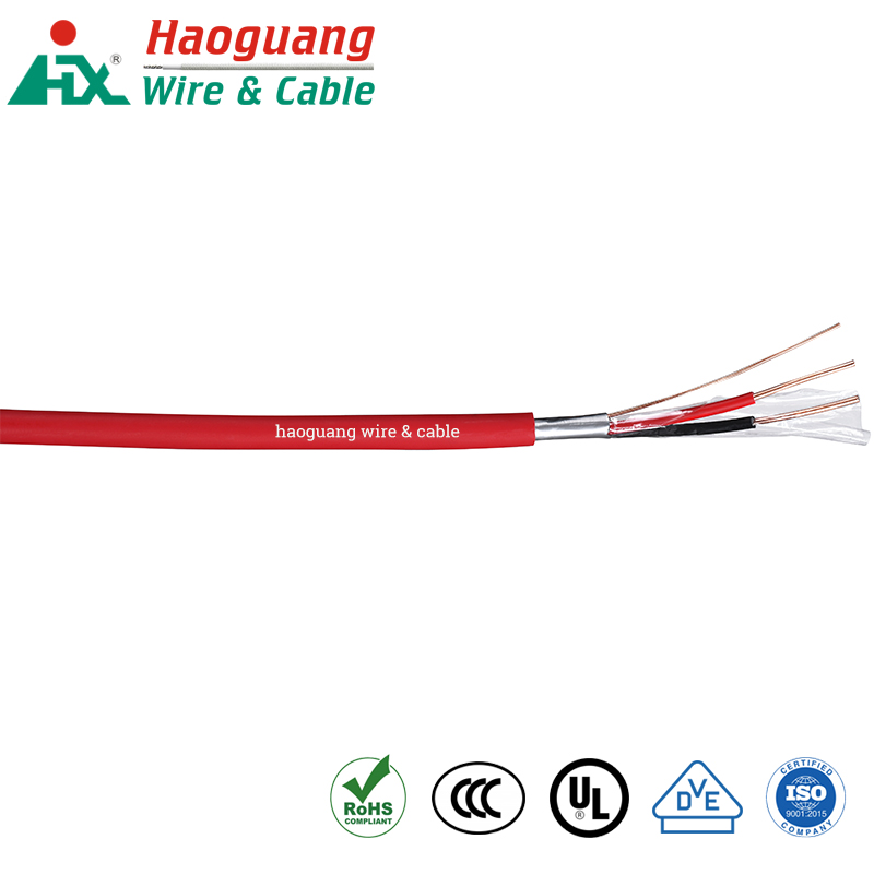 Multi autem Core LSZH Shielded ignis repugnans cable Turbato per metum