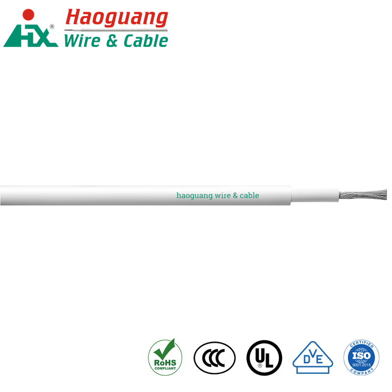 Silicone Flexilis-K VDE H05SS Double Insulated Una autem Core cable